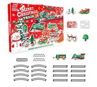 Christmas Train Set - Electric Train With And Sounds | Classic Christmas Tea Set For Children, Home Decor And Christmas Display Under The Tree