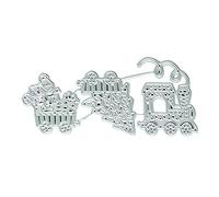 Christmas Train Tree Die-Cuts Snowman Metal Cutting Dies for Embossing Scrapbooking Cards-Photo Making-Decor Christmas Train Metal Die-Cut Snowman Cutting Dies Card Embossing-Decor