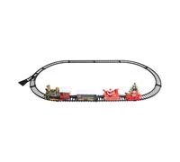 Christmas Trains Set - Toddler Locomotive Toy, Durable Festive Railway Engine, Decorative Tracks Electric Model | Sound Light Functions for Holiday Birthday Children Tree Family Play Indoor Display