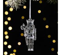 Christmas Transparent Pendant, Acrylic Angel Bell Tree Decoration, Festive Ornament Elegant Hanging Charm For Holiday Home Decor(soldiers of war)