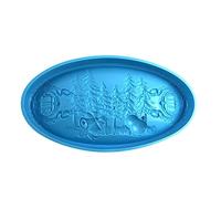 Christmas Tray Silicone Mold Epoxy Resin Jewelry Storage Cements Concrete Home Decoration Making Tool For Beginners Epoxy Molds Exquisite Workmanships Nice Presents For Lover Applicable For And