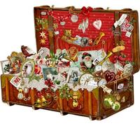 Christmas Treasure Chest Coppenrath Advent Calendar Design by Barbara Behr 42 x 29.7 cm