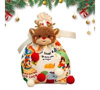 Christmas Treat Bags, 14.5x9.5x25.5cm Party Favors Holiday Wrapping Pouch, Elegant Christmas Bags For Treats | For Chocolates Nuts Gummies Small Toy Lollipops Cracker