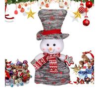 Christmas Treat Drawstring Bag | Treat Goody Bag Candy Storage Pouch,Festive Doll Candy Bag Desktop Decoration for Holiday Birthday