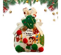 Christmas Treats - Packaging Bags Festive Gifts, Holiday Gift Bags, Convenient Drawstring Design, Use for Nuts, Gummy Bears, Small Toys, Lollipops