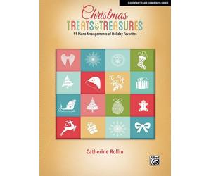 Christmas Treats & Treasures, Book 2 Piano Book Arranged by Catherine Rollin Sac