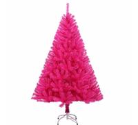 Christmas Tree 10ft with PVC Branch Tips and Metal Stand for Home Office Party Indoor Holiday Decoration Easy Assembly Classic Color Xmas Decoration Tree Artif