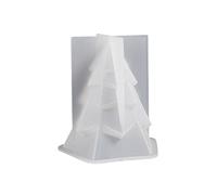 Christmas Tree 3D Handmade Soap Mold Scented Candle Resin Craft Pine Soap Silicone Mold