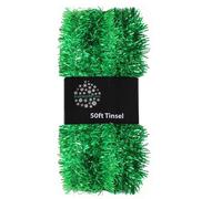 Christmas Tree 50ft x 3cm Tinsel GREAT VALUE - Green