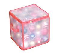 CHRISTMAS TREE 64 BAUBLE DECORATIONS STORAGE BOX by Seasons Greetings