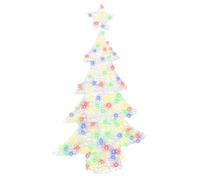 Christmas Tree Acrylic Decoration Seasonal Ornaments Holiday Home vidaXL