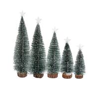 Christmas Tree - Artificial Christmas Tree | Frosty and Wire Trees 3 m Mini Ornaments Winter Table Trees Crafts DIY Mini A? Pine for Decorations for L
