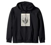 Christmas Tree at Windsor Castle Zip Hoodie