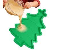 Christmas Tree Baking Mould | Flexible Party Supplies | Silicone Christmas Tree for Cakes | For Mousse Candy Chocolate Jelly Soap Biscuits Dessert