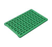 Christmas Tree Baking Pan with 100 Cavity Design for Festive Cookies Chocolate and Holiday Creation (Green, 30x20x1. 1cm)