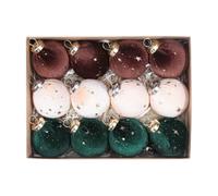 Christmas Tree Ball, Shatterproof Christmas Ornaments, Unbreakable Holiday Decorations, Complete 12-Piece Set, Lightweight & Easy To, 18x24x7cm, For Indoor Or Outdoor Decorating During Holidays