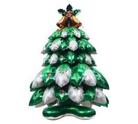 Christmas Tree Balloon - 4D Large | Festive Christmas Prop for Indoor and Outdoor Use | Standing Decoration for Yards, Desks, Living Room, Parties, Seasonal Events and