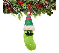 Christmas Tree Banana Charm, Green Banana Charm Pendant for Christmas Decorations, Reusable Christmas Craft Supplies for Bedroom, Wedding, Home