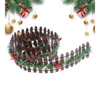 Christmas Tree Barrier - Decorative LED Lighting for Holidays as a Barrier for Pets - Cats Dogs Tree Protection Fence Border - for Student Dorm, Home, Fireplace, Living Room