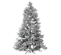 Artificial Snowy Christmas Tree BASSIE 240 cm White