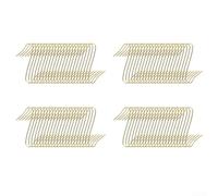Christmas Tree Bauble Hooks Metal 100pcs 4cm Bulk Set Green Gold Silver | Sturdy Metal Reusable Designed for Baubles Straw Stars Ornaments Figures Suitable for Holiday Trees Wreaths Garlands DIY