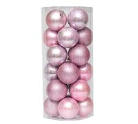 Christmas Tree Baubles Hanging Balls Ornaments Glittering Red Green Baubles Shatterproof Strings Xmas Decorations Teal Christmas