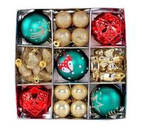 Christmas tree baubles set - the Christmas bauble set combines a reusable design with matte and shiny options that deliver sparkling appearances and highlight seasonal decorations