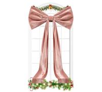 Christmas Tree Bows 6ft Giant Aesthetic Reusable | Christmas tree bows decorative tree topper for indoor outdoor home living room bedroom front door country house style