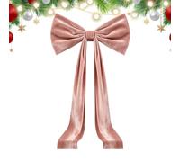 Christmas Tree Bows 6ft Giant Aesthetic Reusable | Christmas tree bows decorative tree topper for indoor outdoor home living room bedroom front door country house style