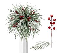 Christmas Tree Branches - 45 Pieces Artificial Decorative Branches for Parties, Decorative Branches for Christmas Wreaths, for Party Organizers, Florists Owners Home Designers, Interior Garlands and