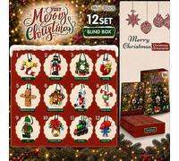 Christmas Tree Building Block Advent Calendar for Kids - 24 Days of LEGO Style Holiday Countdown ST-4（2026） 32.5 × 5 × 22.5
