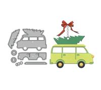 Christmas Tree Butterfly Bow Pendant Die Cuts for Card Making Metal Cutting Dies Sets for DIY Handmade Scrapbooking Paper Crafting Festivals Album Party Wedding Decorative Supplies