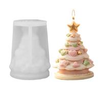 Christmas Tree Candle Molds DIY Epoxy Resin Handmade Craft Mould