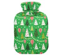 Christmas Tree Candy Cane Warm Compress for Hot and Cold Water Bottle | bolsa caliente para cólicos