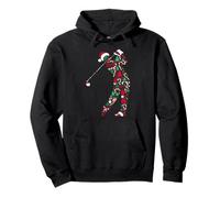 Christmas Tree Candy Golf Santa Christmas Womens Mens Kids Pullover Hoodie