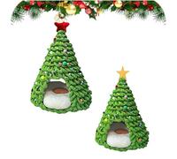 Christmas Tree Cat Bed - Cat Tunnel Christmas Tree Skirt | Warm Suitable For Holiday Pet Hideaway, Indoor Cats Sleeping, Festive Home Décor, And Cozy Winter Resting Spot (A)