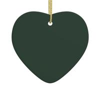 Christmas Tree Ceramic Hanging Love Pendant Decorations WHJSSF Advanced Green Pattern Easy to Hang on Trees, Doors and Windows