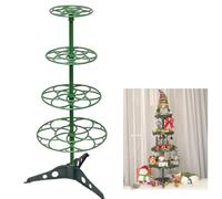 Christmas Tree, Christmas Village Tree, DIY Christmas Village Display Shelves, Plastics Display Shelves Perfect for Showcasing Little Gifts or Christmas Village, Adds Festive Touch to Holiday Decor