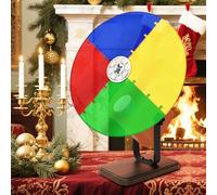 Christmas Tree Color Wheel - E27 LED Light with Auto Timer, Quiet Motor for Silver Tinsel Tree, Retro Indoor Holiday Decor, 2025 Upgraded Nostalgic Gift Vintage