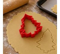 Christmas Tree Cookie Cutter 3D Printed | Festive Biscuit Cutter | Christmas Baking Tool | Multiple Sizes & Colours