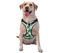 Christmas Tree Covered In Snow No Pull Dog Harness Adjustable Reflective Oxford Easy Control Medium Large Dog Harness