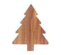 Christmas Tree Cutting Board, 38x 24cm Wooden Christmas Tree Charcuterie Board, Serving Tray for Sushi, Dessert, Candy, Cheese