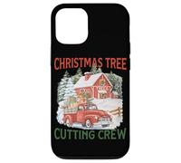 Christmas Tree Cutting Crew Case for iPhone 12/12 Pro