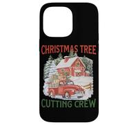 Christmas Tree Cutting Crew Case for iPhone 14 Pro Max