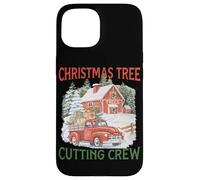 Christmas Tree Cutting Crew Case for iPhone 15