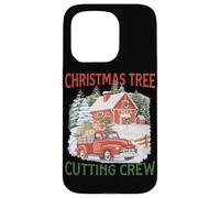 Christmas Tree Cutting Crew Case for iPhone 15 Pro