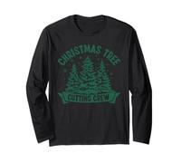 Christmas Tree Cutting Crew Long Sleeve T-Shirt