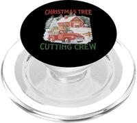 Christmas Tree Cutting Crew PopSockets PopGrip for MagSafe