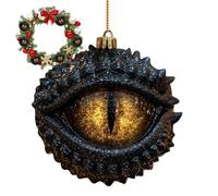 Christmas Tree Decoration | 2D Acrylic Christmas Decorations | Christmas Tree Dragon Eye Pendant - For Windowsill Bedroom Balconies Door Openings Wall Garden Yard Path