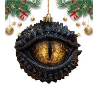 Christmas Tree Decoration - 2D Acrylic Dragon Eye Jewellery Ornament, Dragon Eye Pendant for the Christmas Tree, for Bedroom, Balconies, Door Entrances, Wall, Garden, Yard, Path and